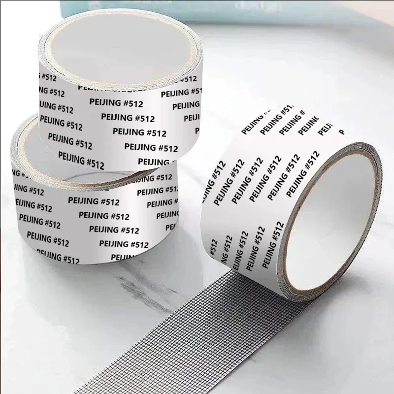 Description Picture 6 of itemWindow 1 Roll Screen Repair Tape Self Adhesive Mesh Tape Window Door Net Broken Holes Repairing Fix Patch Anti Insect Mosquito
