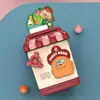 F68D Fingerprint ATM Piggy Password Code Lock Coin Cash Storage Bin for Kid Children Boy Girl Safe Box 3