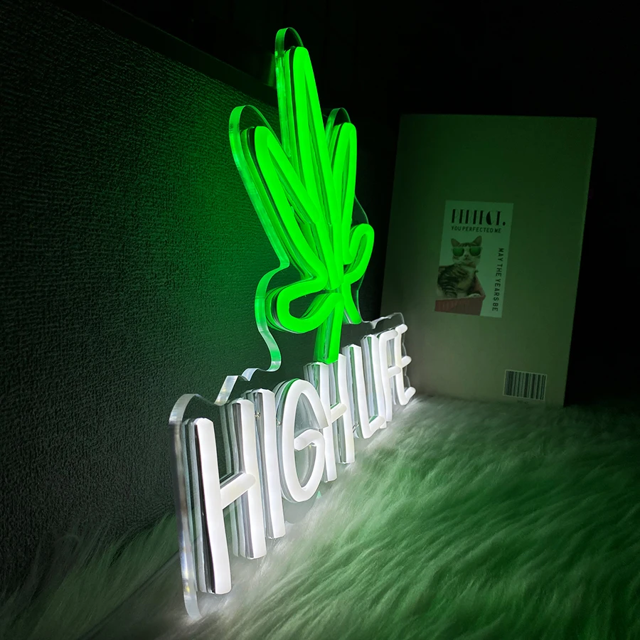 Coor Indiana Map LED Neon Sign - 15x12 Inch Handmade Bar Wall Decor For Man Cave & Game Room