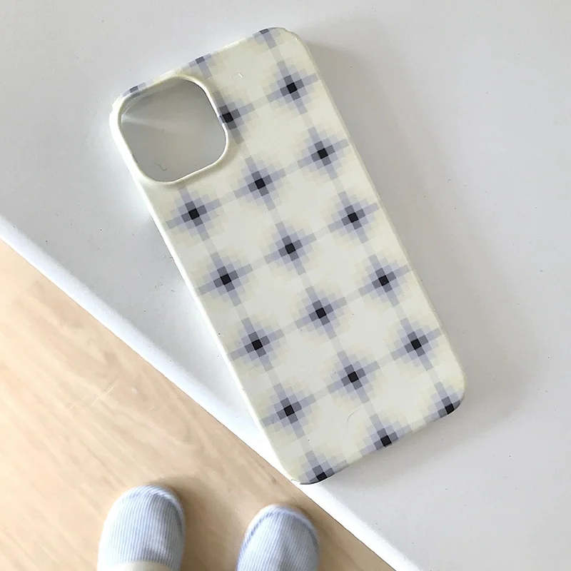 Simple Rhombic Lattice Case for iPhone