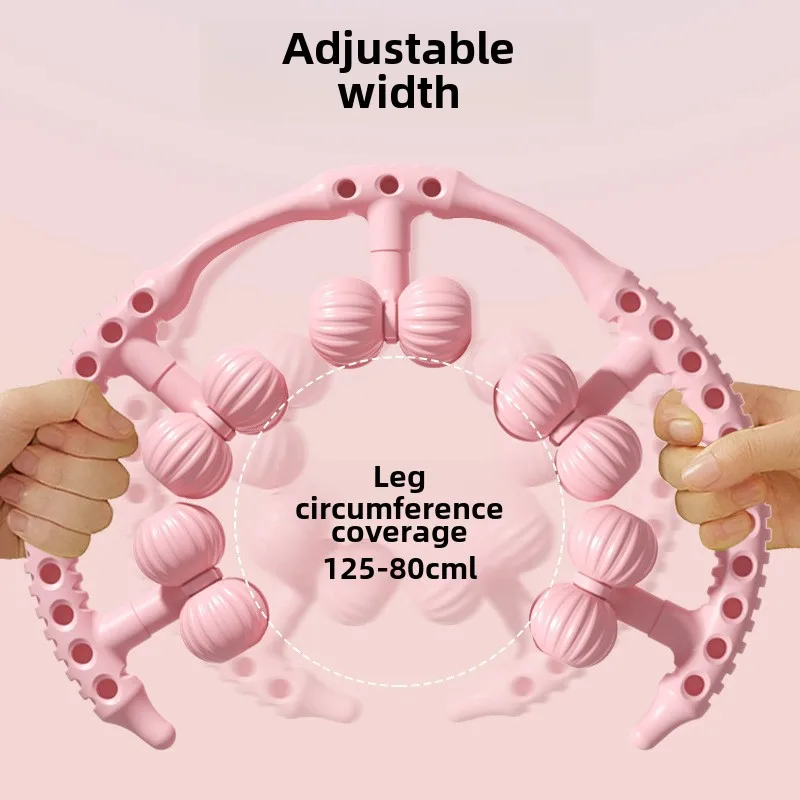 20Ball Rounds Circular Leg Slimming Tools Muscle Stretching & Relaxation Massage Leg Clamp for Fitness And Wellness