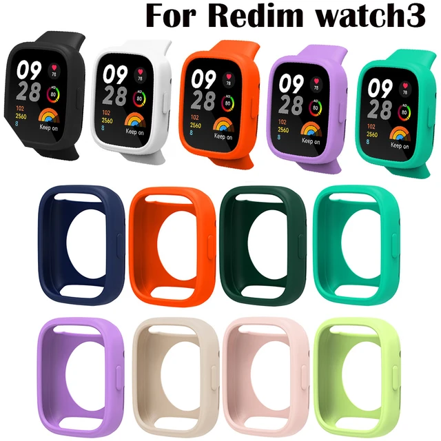 Full Protective Case Cover Shell For Xiaomi Redmi Watch 3 SmartWatch Mi  Watch Lite 3 Cases