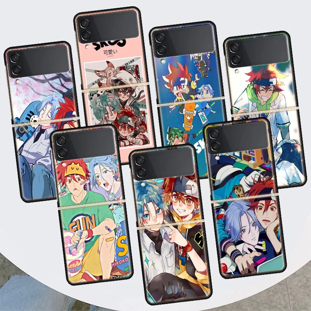 Samsung Galaxy Z Flip 4 Case Anime  Samsung Galaxy Z Flip 3 Anime Case -  Cute Anime - Aliexpress