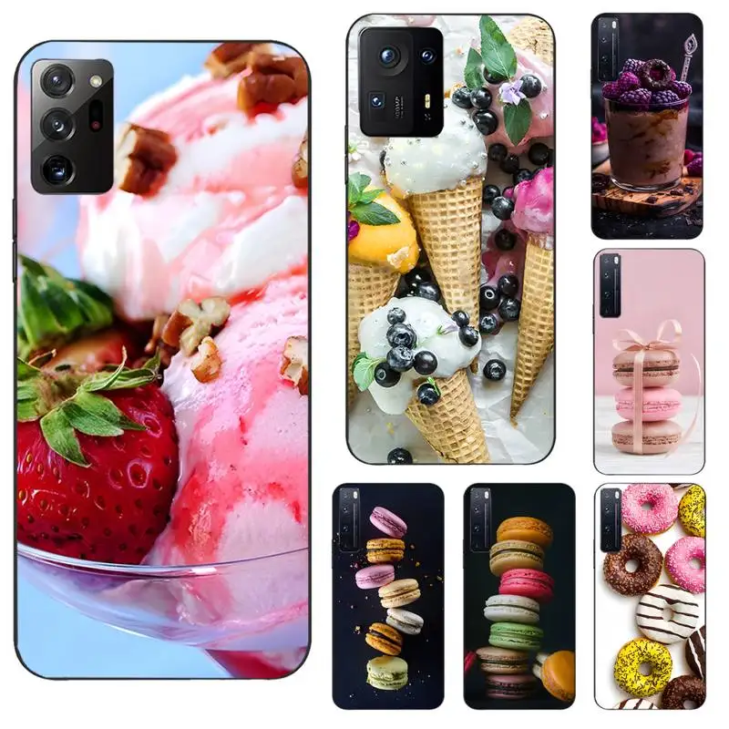 Чехол для телефона с десертным мороженым Xiaomi Mi 9t 10t 11 11i 11x Poco M3 Pro X3 Nfc F3 Redmi 9 8 7 Fundas