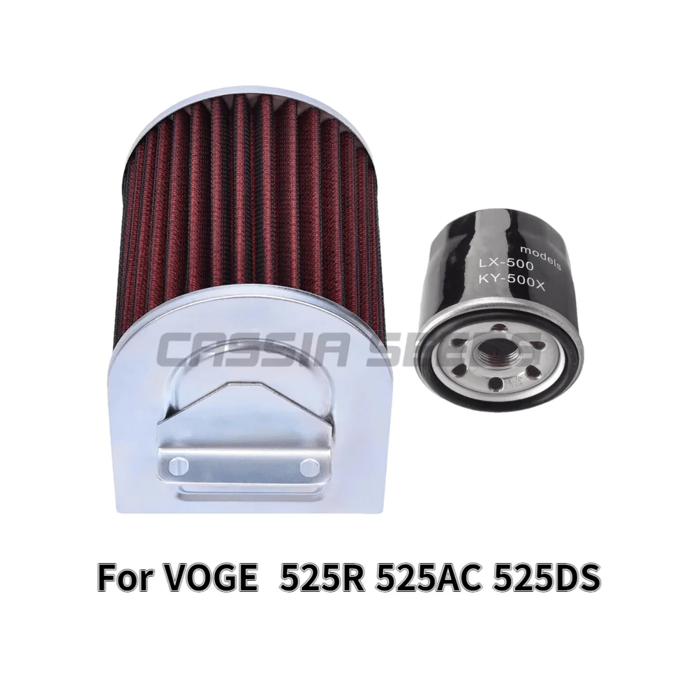 Motorcycle Replacement Engine High Flow Nonwoven Intake Filter Cleaner For VOGE 525R 525AC 525DS