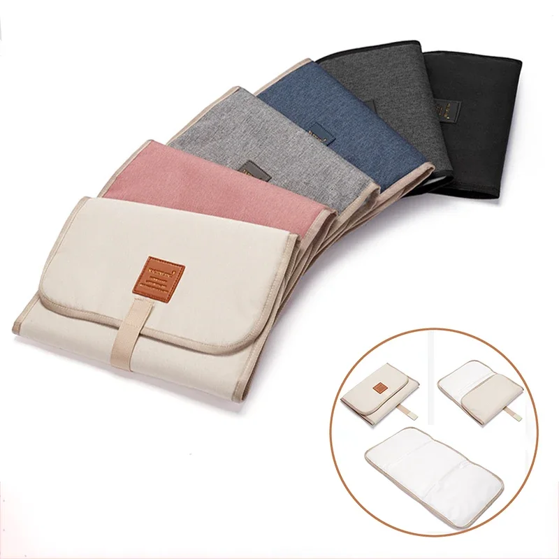 Foldable Baby Diaper Changing Pad Waterproof Newborn Diaper Pad Portable Toddler Changing Table Durable Oxford Baby Sheet