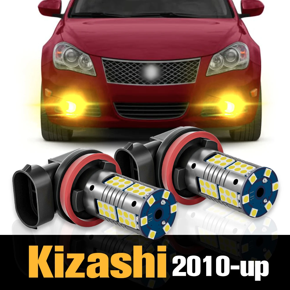 

2pcs Canbus LED Fog Light Lamp Accessories For Suzuki Kizashi 2010 2011 2012 2013 2014 2015 2016 2017 2018 2019 2020