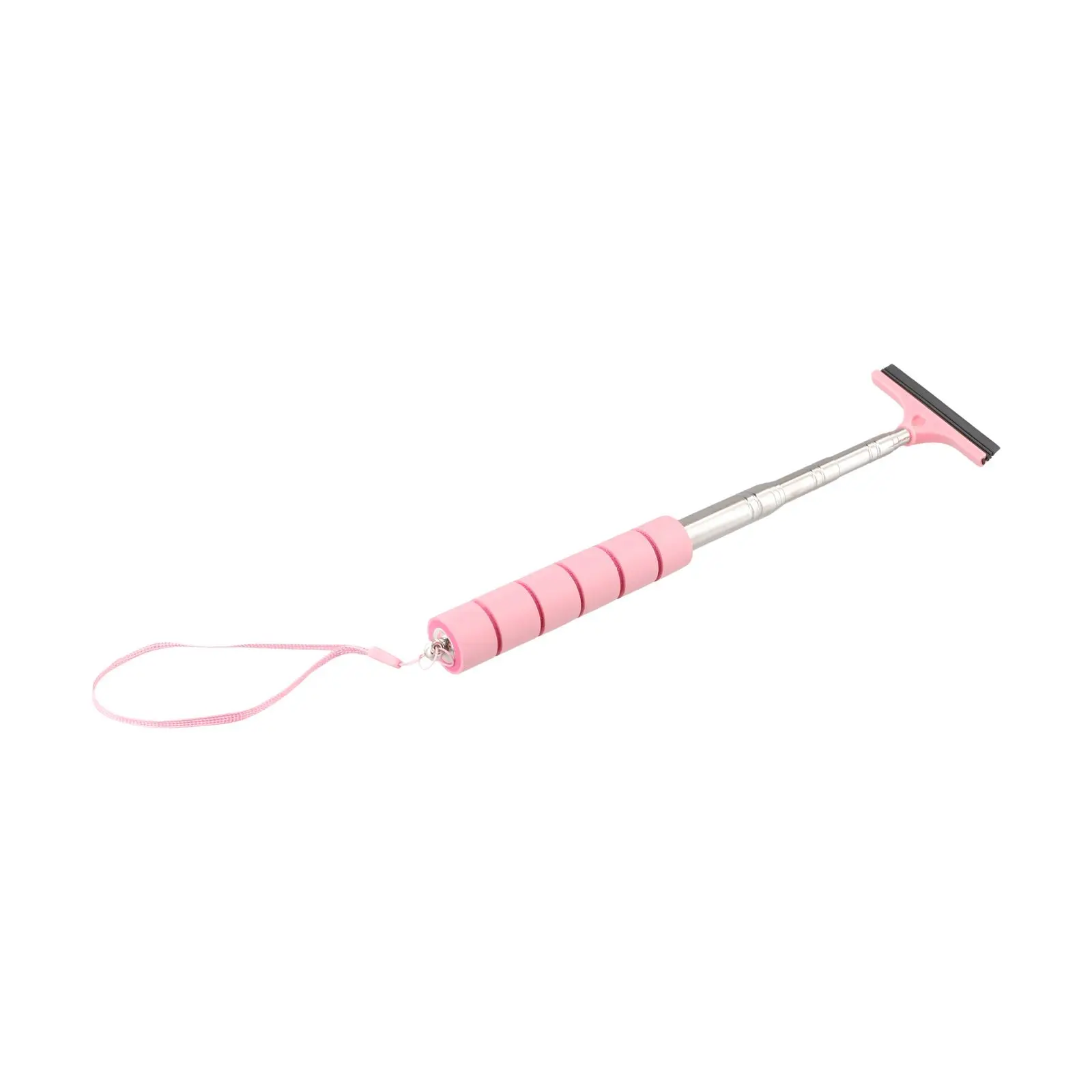 Car Telescopic Rearview Side Mirror Squeegee Glass Cleaning Tools Window-Cleaning Brush Handheld Wiper Scraper Stretchable