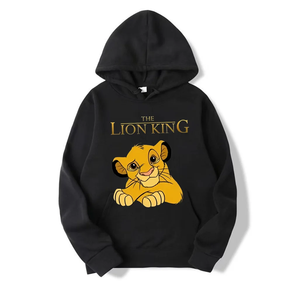 thumbnail image 1 of Disney-Sudadera con capucha del Rey León para mujer, suéter de dibujos animados a la moda, ropa de calle Kawaii, Otoño, novedad de 2024, 1 of 4