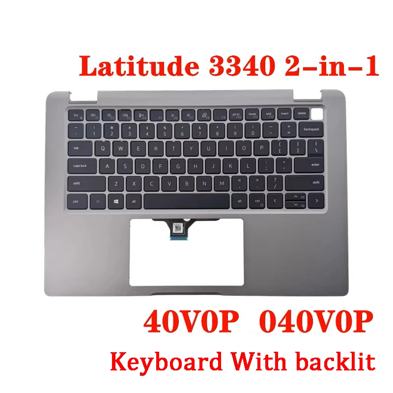 NEW ORIGINAL Laptop Replace Top Case for DELL Latitude 3340 2-in-1 US 40V0P 040V0P