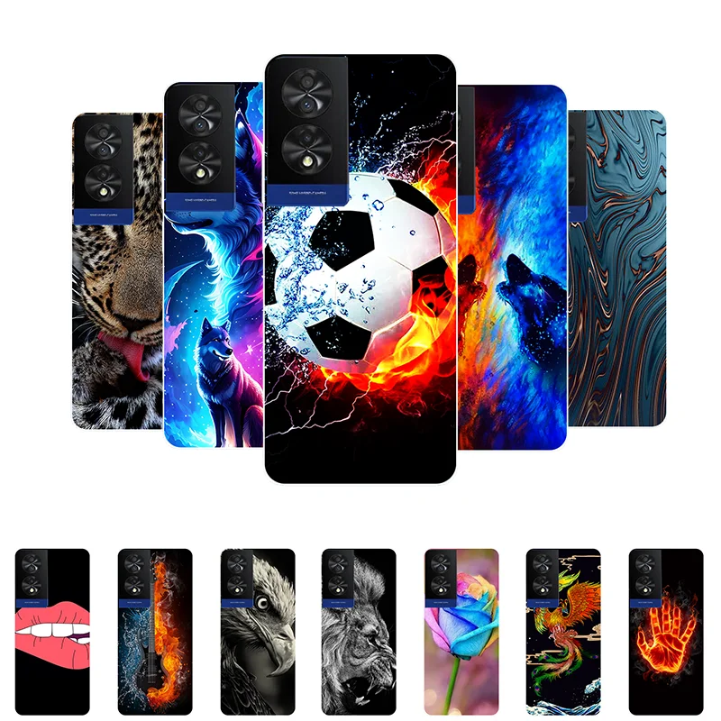 Per Tcl 40 Nxtpaper 4G Case Football Soft Custodie Posteriori In Silicone Per Tcl 40 Nxtpaper Cover Per Telefono Tcl40 Nxtpaper 4G Etui Funda