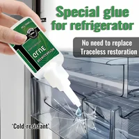 Adhésif pour tiroir de réfrigérateur, mastic fort à séchage rapide pour fissures, ruptures, Anti, Application facile, liaison Durable, résistant au congélateur 1
