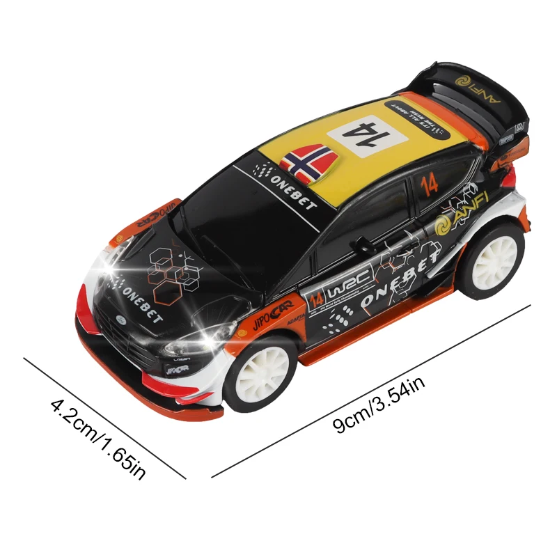 Voiture RC 4x4 tout-terrain 1:16 - WRC 24 vert clair 24.19€