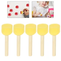 20 Pcs Mushroom Head Painting Brushes For Kids Foam Roller Drawing Supplies Toddler Graffiti Sponge Stamp Magic For Various 1