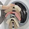 vanzlife socks hanging rope creative multi-function washing clothes basket net washing socks stockings drying socks rack 2