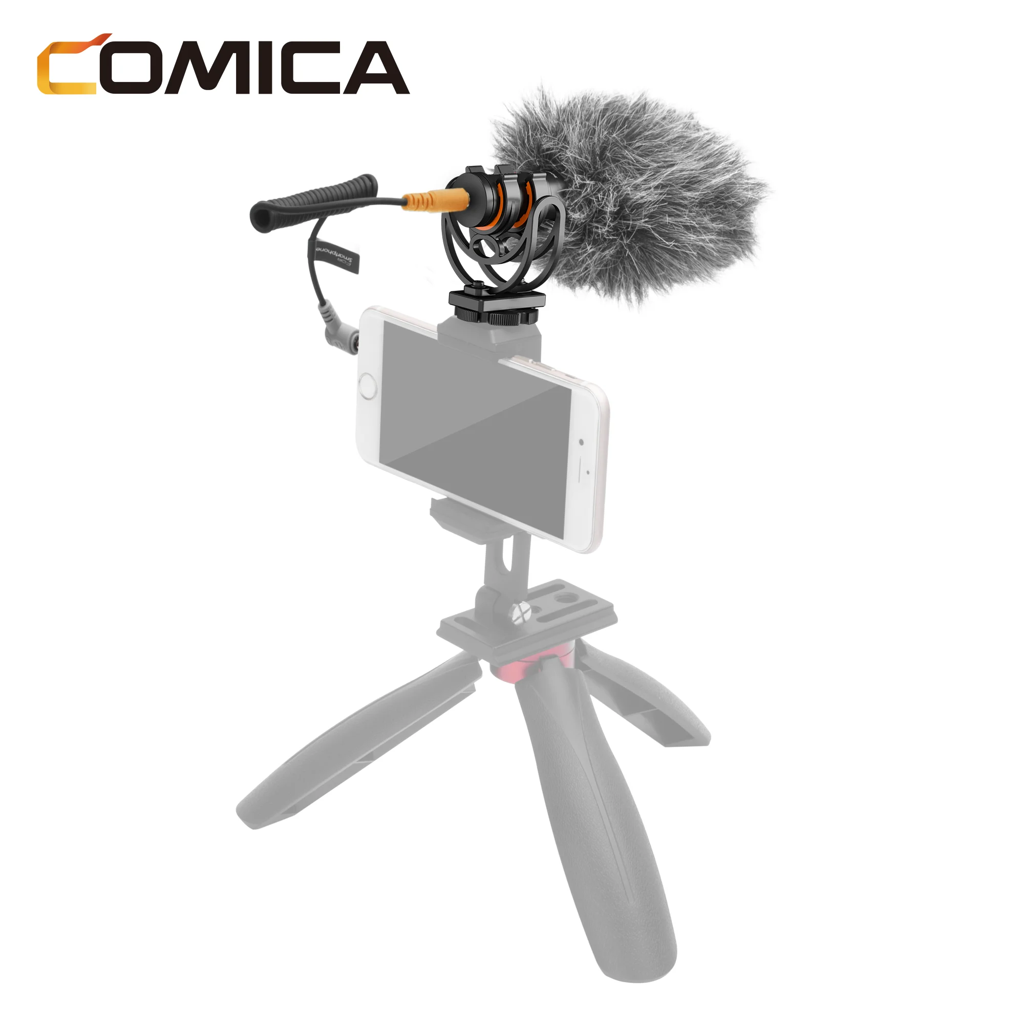 VM10 Mini Cardioid Condenser Shotgun Microphone Full Metal Design Plug and Play