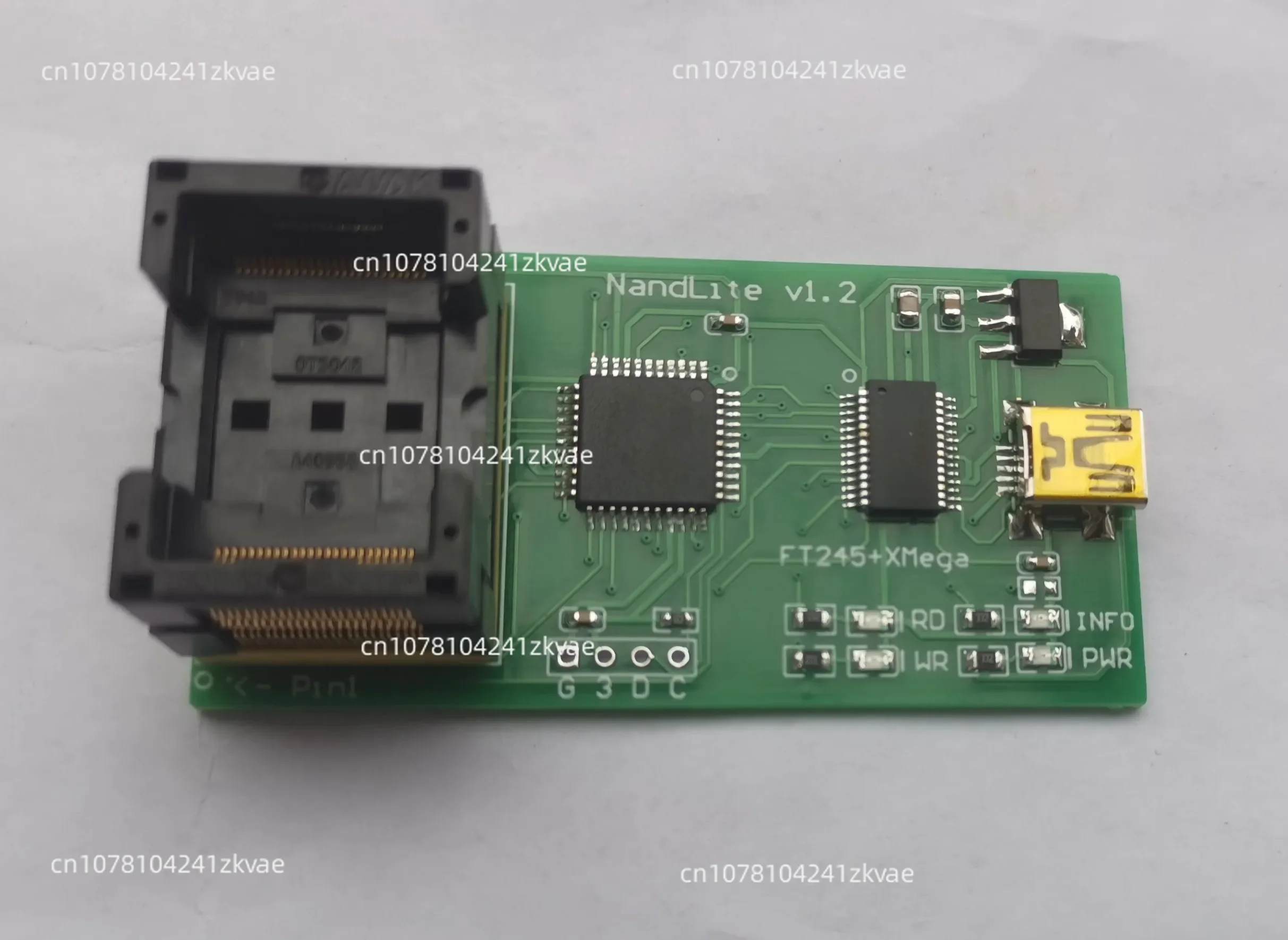 

Программатор NAND TSOP48, NANDLite K9GAG08U0E K9F2G08U0A, флэш-память, программатор