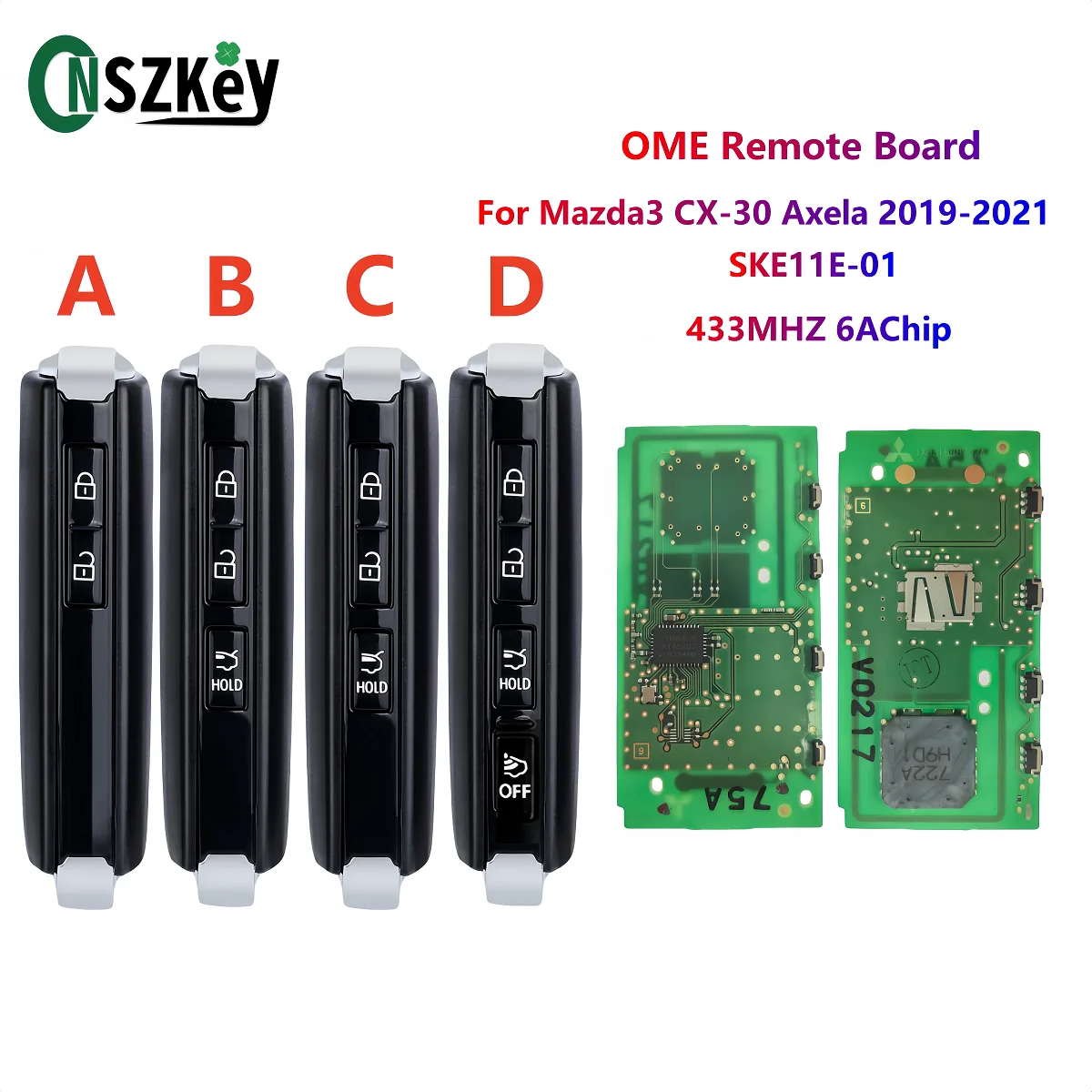 スマートキー Tricolore Exchange ホンダ インサイト ZE4 専用 本革 レザー