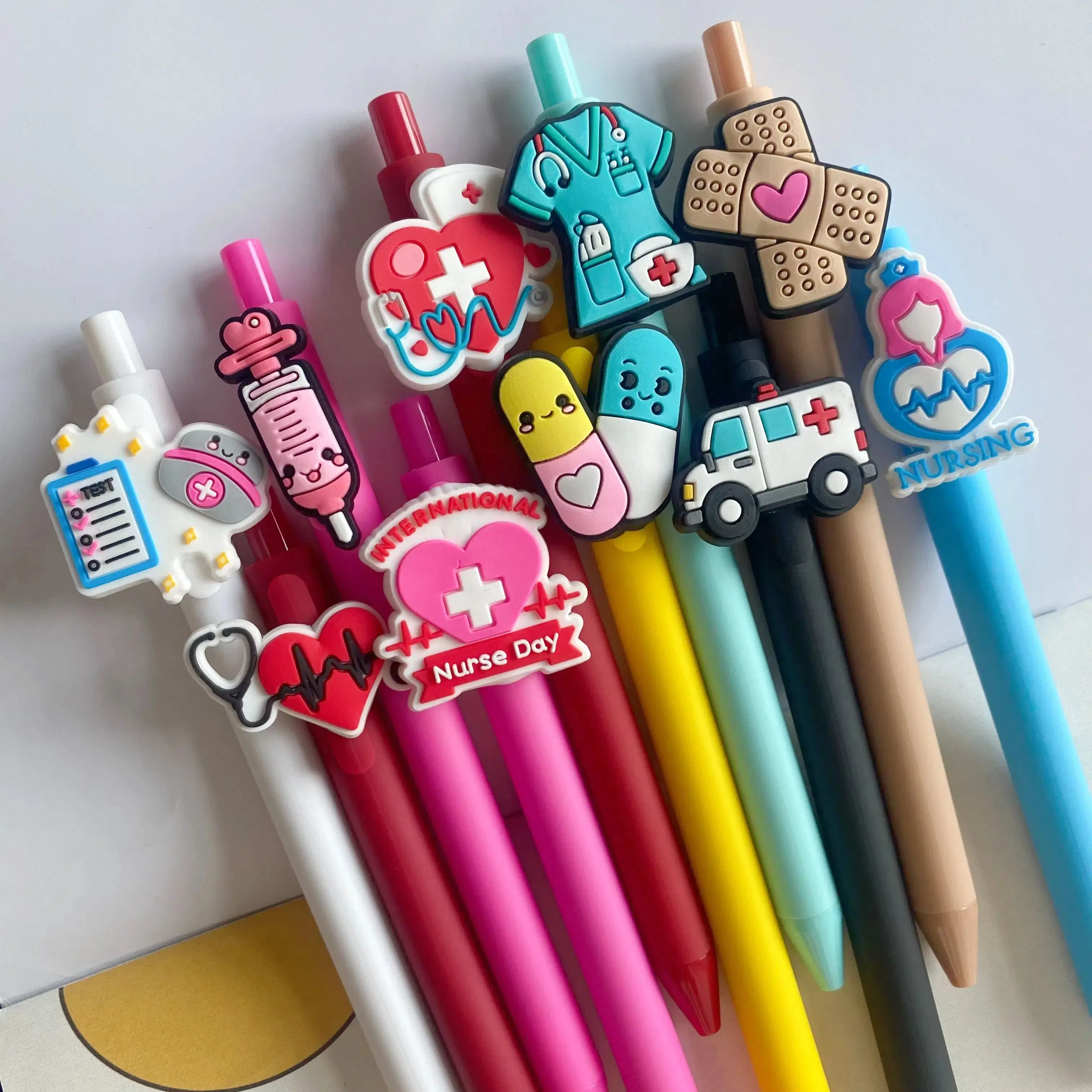 10-Pack Nurse Pens Funny Nursing Accessories Black Ink Ballpoint Set for Nurses Medical Assistants Students Nurse Week Gifts 4