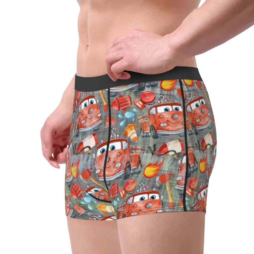 Custom Lightning McQueen Car Collage Boxers Shorts Men's Briefs Underwear Cool Underpants