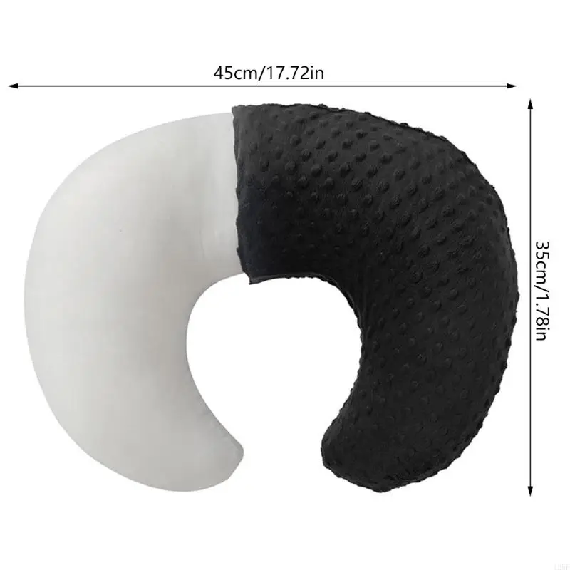 Bay Breast Feeding Pillow Safe & Gentle Fabric Nursing Pad Washable 425F