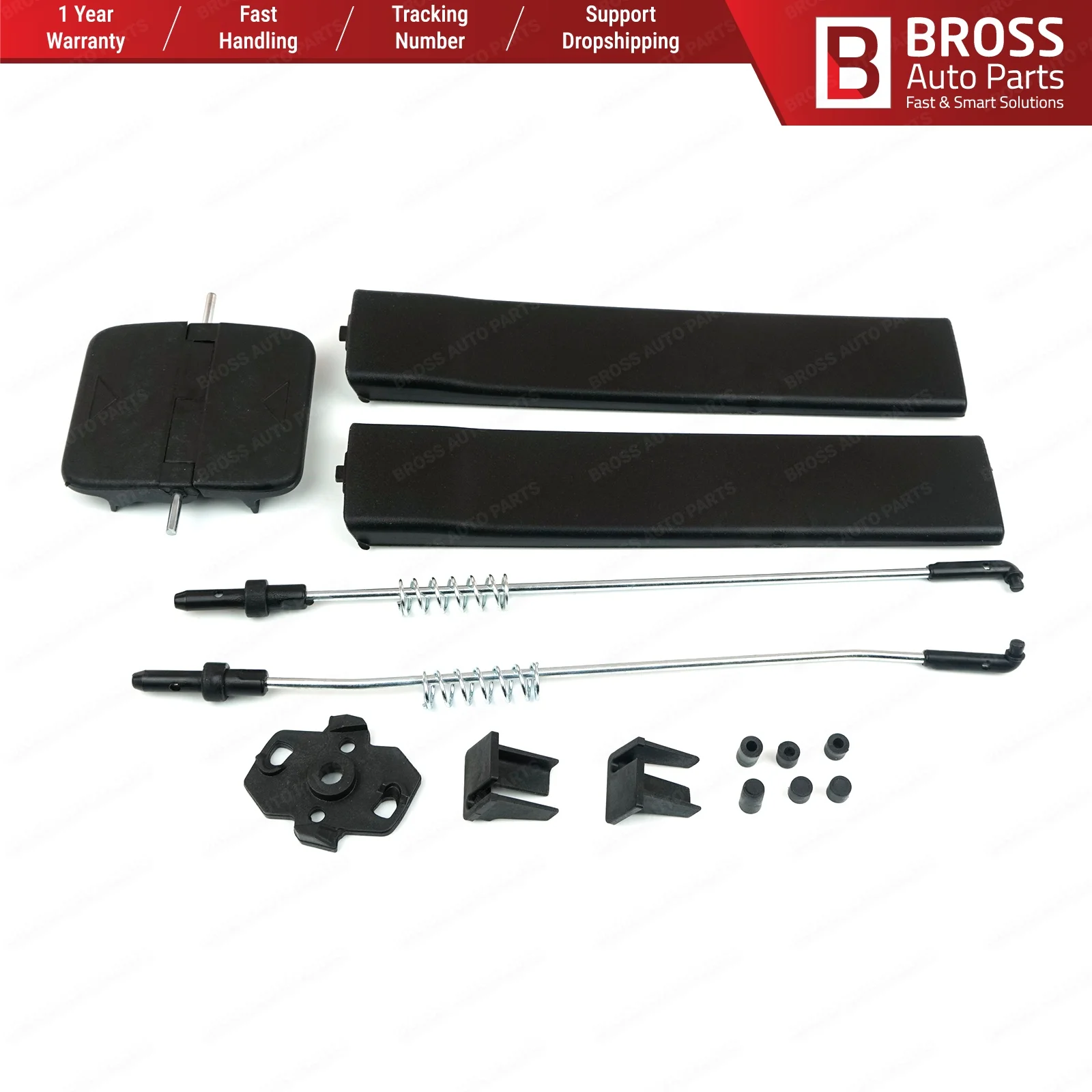 

BDP573FBA L or R Side Sliding Window Glass Latch Set Repair 7 H0847781B for VW Transporter T5 Multivan Caravelle SHIP FROM FRANCE