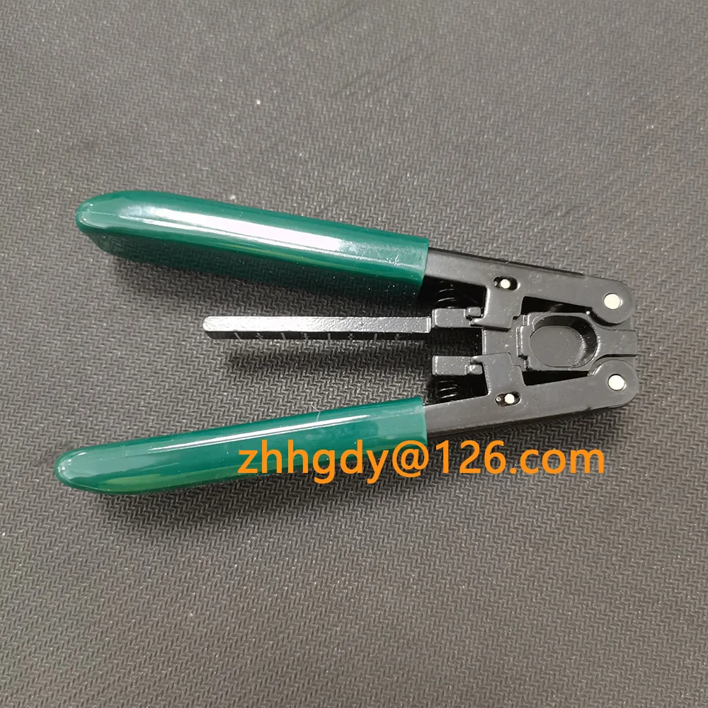 FTTH Cold Splicing Tool Stripper  Fiber Stripping Tool Leather Cable Stripper Pliers