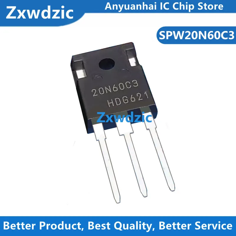 

10 шт. новый оригинальный SPW20N60C3 20N60C3 TO-247 20A600V инвертор сварочный полевой транзистор