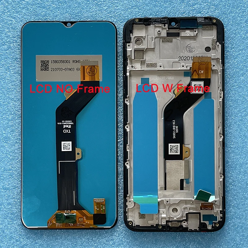 

6.52 Original For Infinix Tecno Spark 6 Go KE5j LCD Display Screen Frame Touch Panel Digitizer For Tecno Spark6 Go KE5 Display