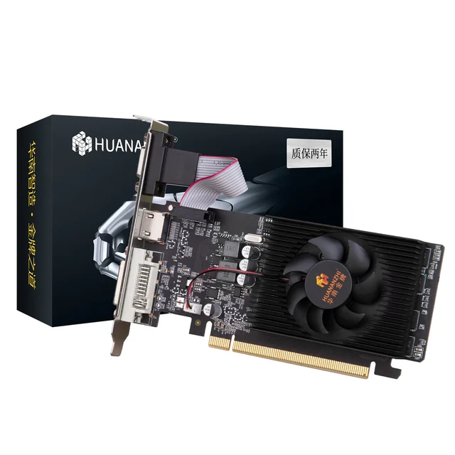 HUANANZHI GT 220 1G Graphics Cards 128Bit GDDR3 HDMI-Compatible VGA DVI GPU Video Card