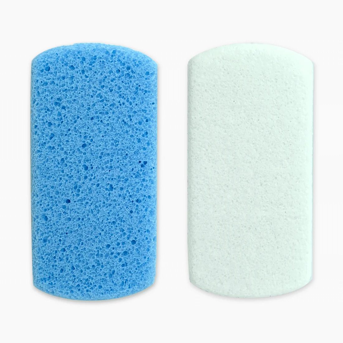 2Pcs Foot Pumice Stone for Heels File Foam Foot Grater Heels Scraper Glass Rasp Pedicure Equipment Natural Pumice Cleaning