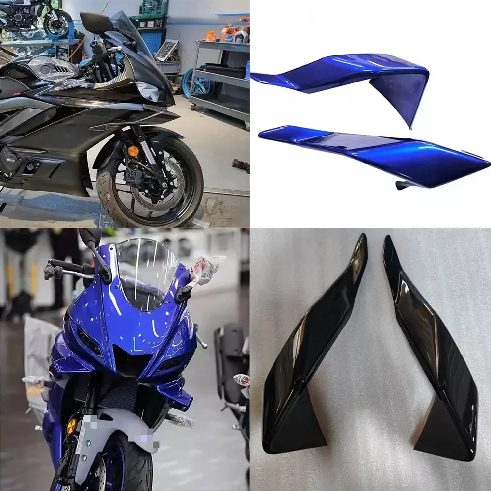 

For Yamaha YZF R25 R3 YZF-R3 2019 2020 2021 2022 2023 Motorcycle Winglets Aerodynamic Wings Spoiler Fairing Downforce With Bolts