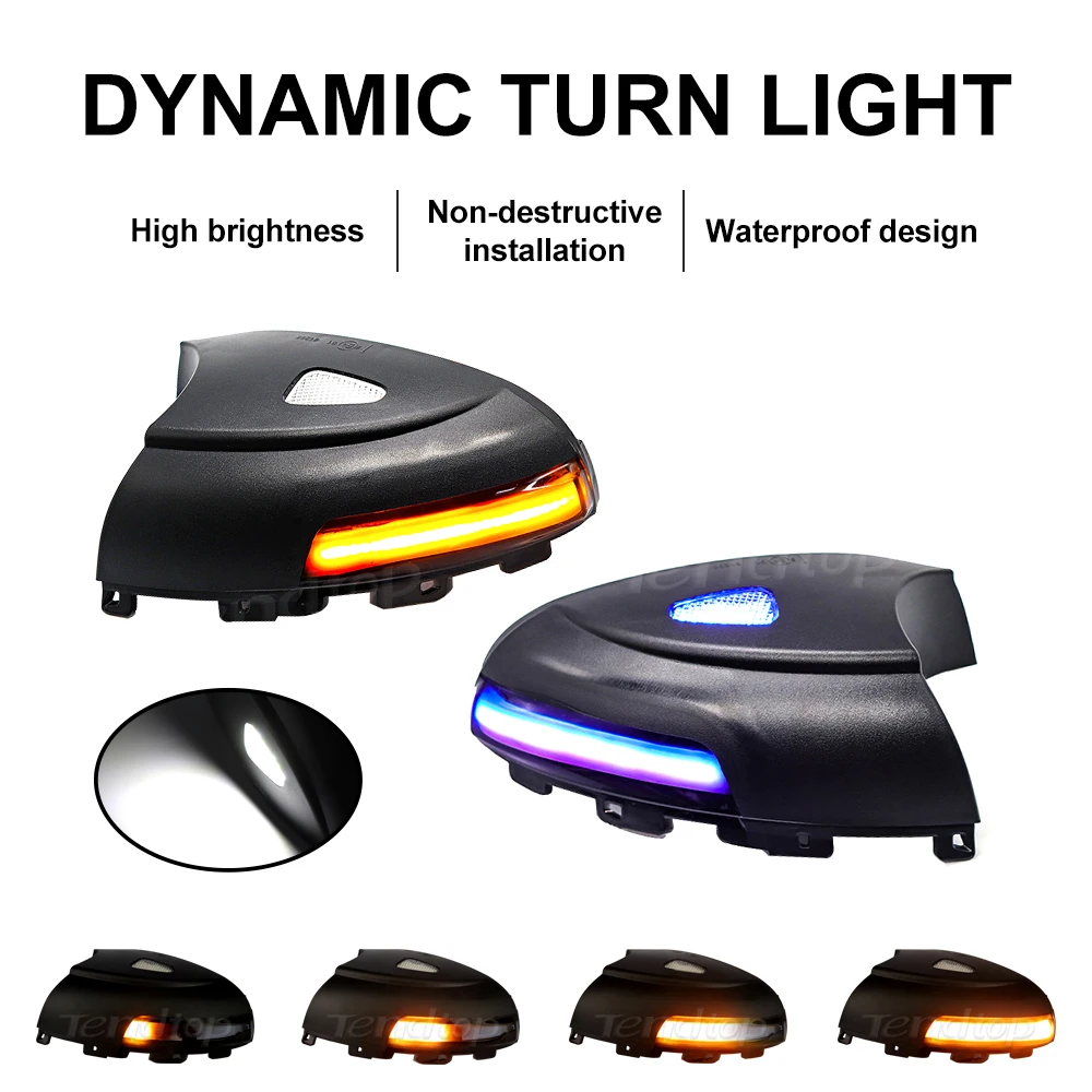 Dynamic Blinker LED Turn Signal Light Side Mirror Indicator Sequential