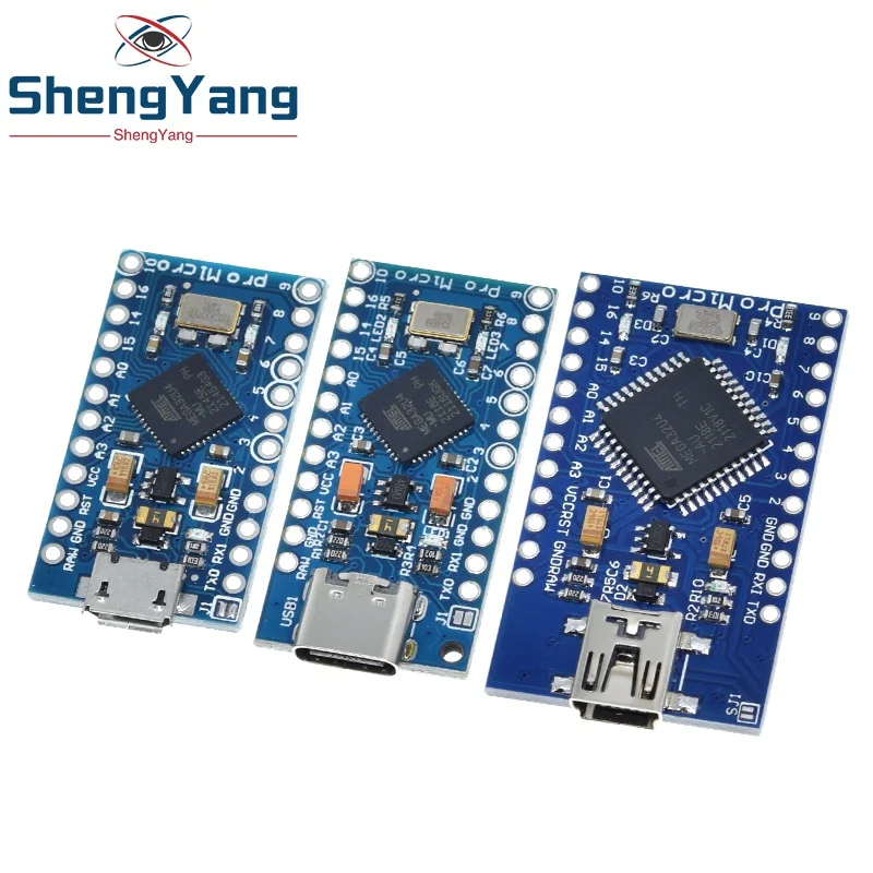 Per mini with 5V atmega328 and 16MHz