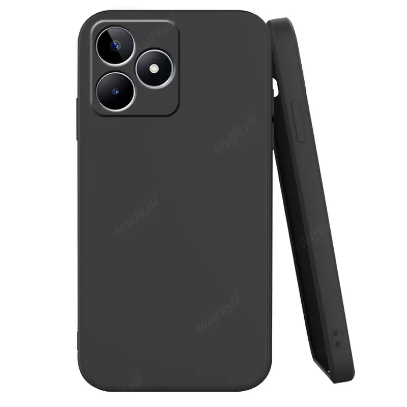 Étui Vintage Pour Realme Note 50 - Porte-cartes, Support Vidéo, Couleur Noir, Similicuir