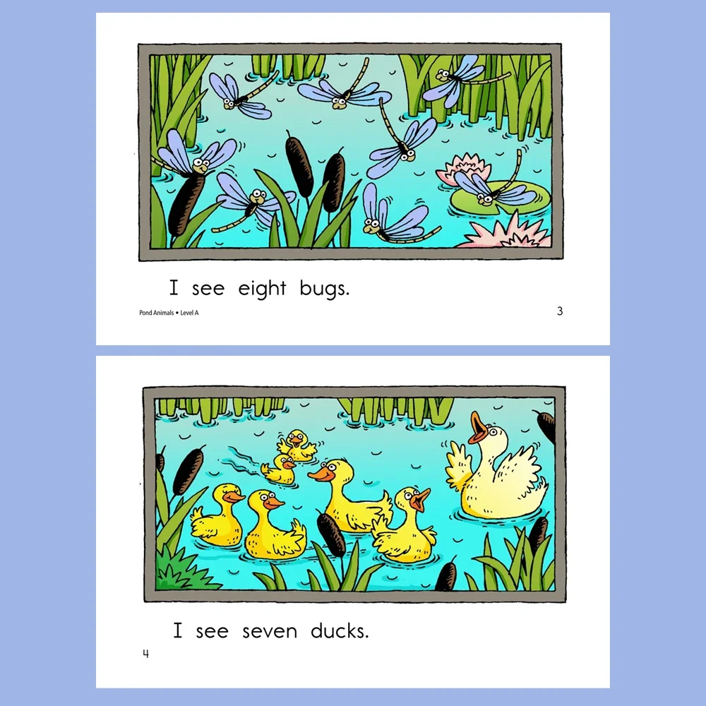 Science RAZ / Reading A-z RAZ Graded Reading Picture Book Children Learning English Book Kids Toys Educational Material File 6