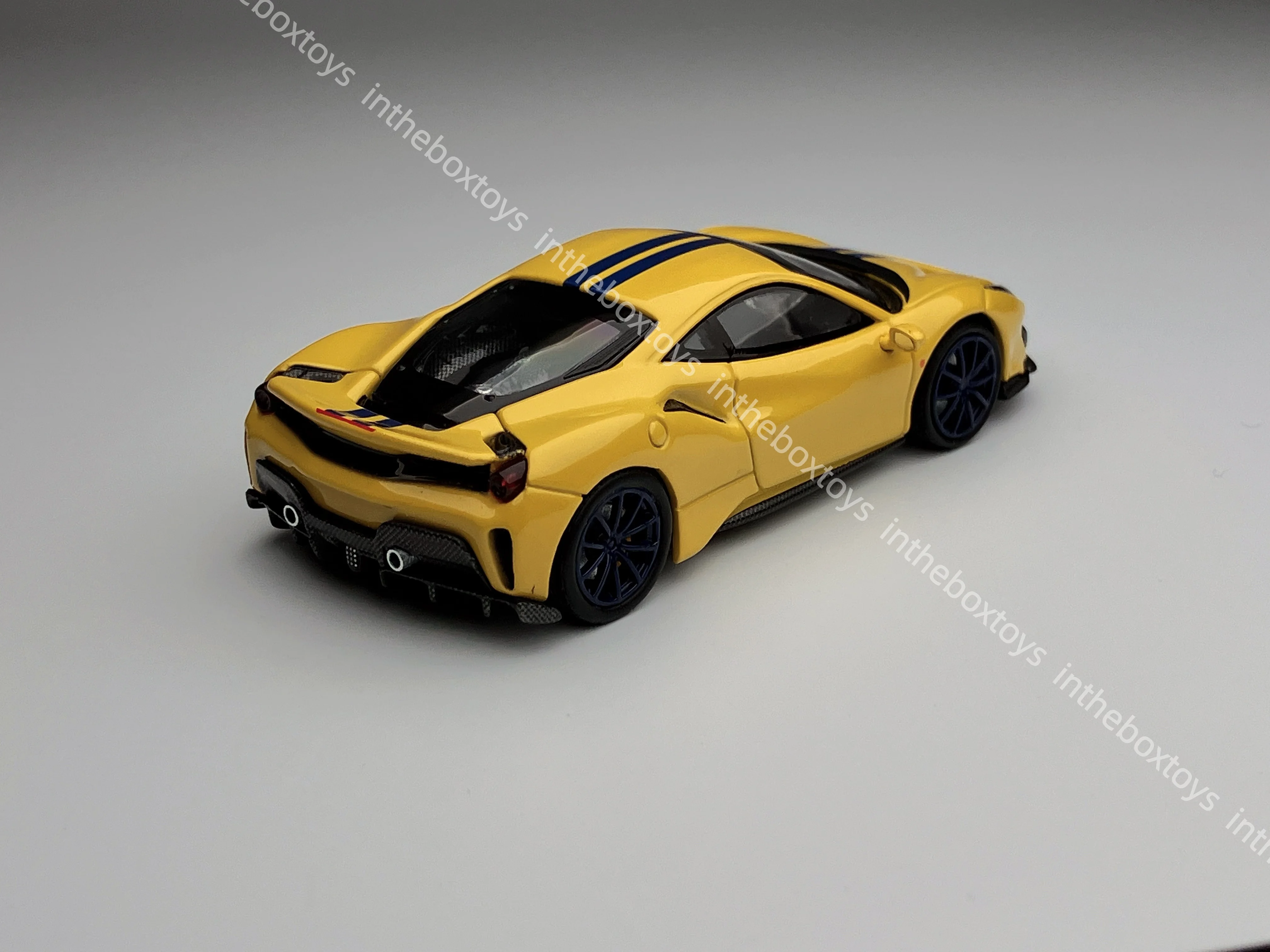 Toc 1:64 488 피스타 슈퍼카 합금 다이캐스트 모델 레이싱카 다이캐스트 모델카 한정판