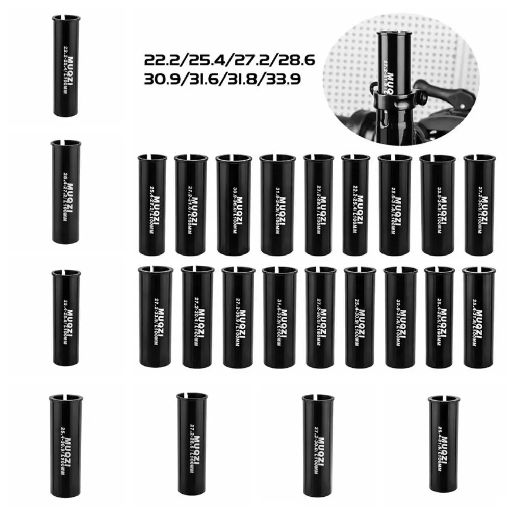 Bicycle Seat Post Aluminum Alloy Bicycle Seatpost Sleeve Tube Conversion Adapter 22.2-33.9mm
