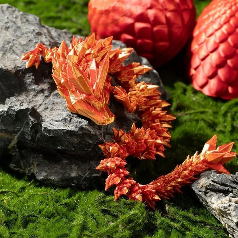Dragon Egg, Easter Egg,12In Dragon Toy, Eggs With Inside,3D Printed Fidget Toys