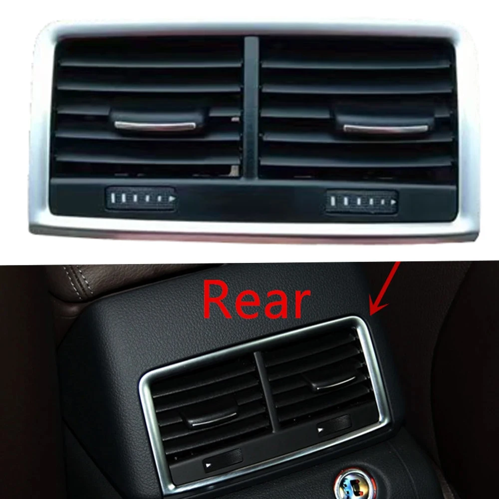 OEM 90% 95% 에어컨 통풍구 A/C, 아우디 Q7 4L 2007 2015 전면 후면 패널 대시 루버 에어컨 통풍구 A/C 콘센트, 1 개