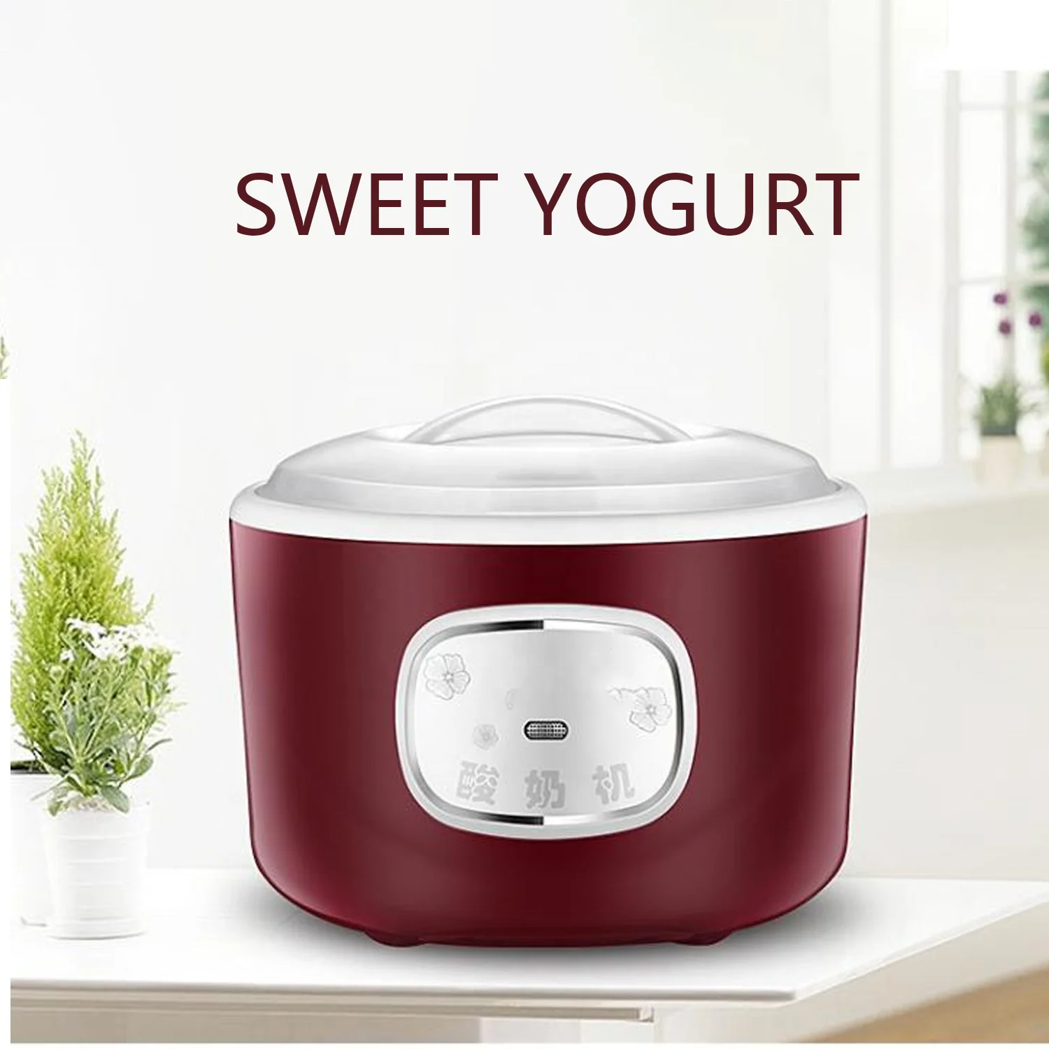 Mini Yogurt Maker 15W 1L Easy Temperature Control For Home Use 2