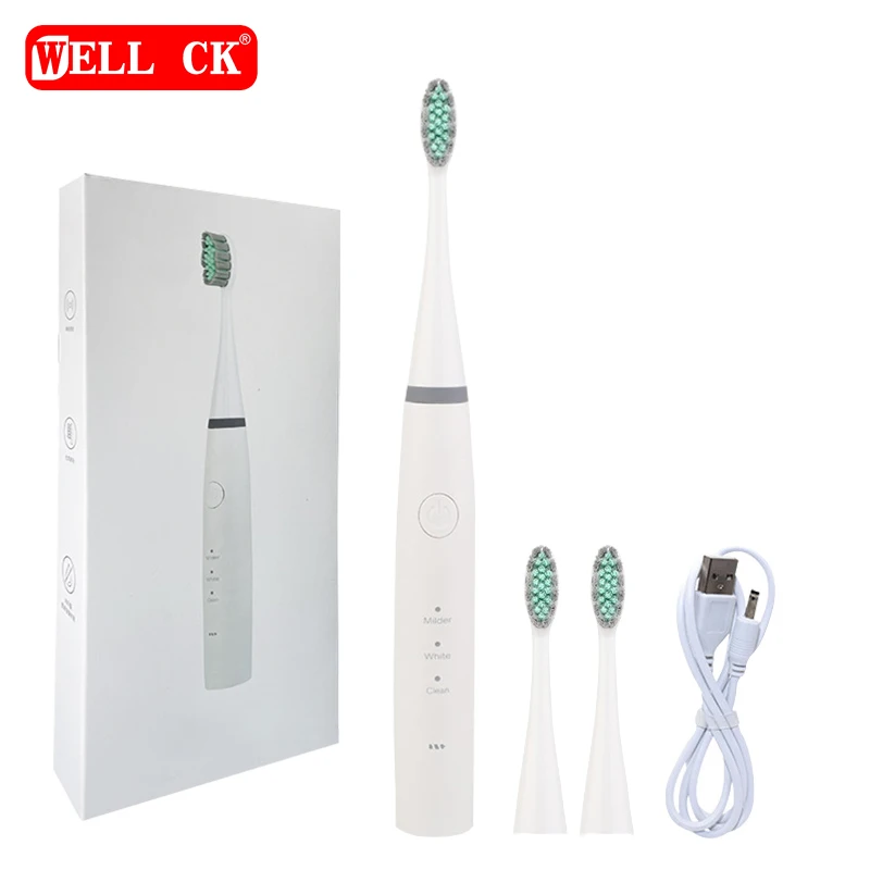 Intelligent Timing Reminder Sonic Electric Toothbrush USB Fast Charge  Whole Body Wash Adult Soft Hair Cleaning usb car charger adapter 4 usb ports excellent flame retardancy charger intelligent control chip fast charge car lighter adapter