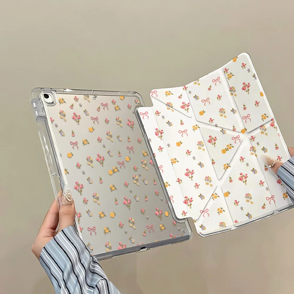 Elegant Floral Tablet Case with Advanced Protection