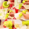 Ginger Garlic Manual Press Twist Cutter Crusher Plastic Peeler Kitchen Fruit Vegetable Garlic Tools 4