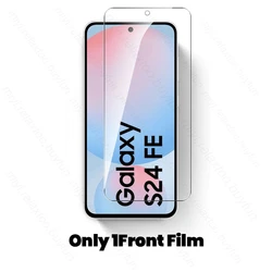 Ultimate SamsungS24FE Protective Case with 2-in-1 Camera and Screen Glass Protector for Samsung S24 FE (Only 1Front Glass)
