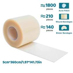 Revolutionary Hydrocolloid Roll for Advanced Wound Care - Self - Adhesive, Highly Absorbent Patch Bandages (B)