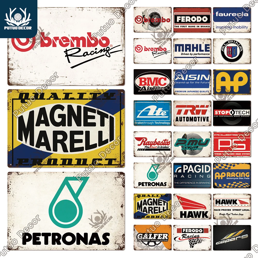 Putuo Decora o Autope as Sinal Vintage Estanho Sinais De Metal Cartaz 