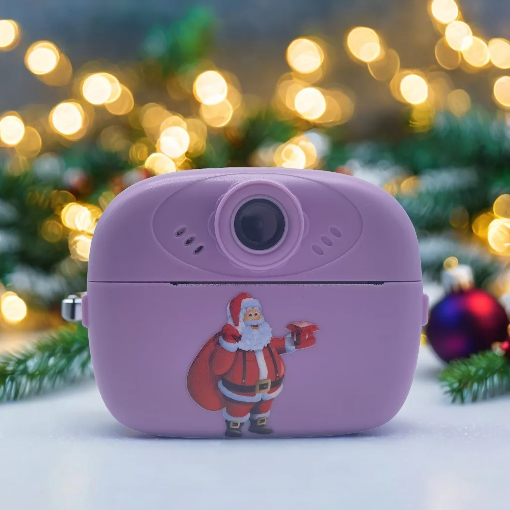 Kids Instant Print Camera Thermal Printer Video Recorder Portable Smart Digital Dual Lens Selfie Camera Kids Toys Birthday Gift 6