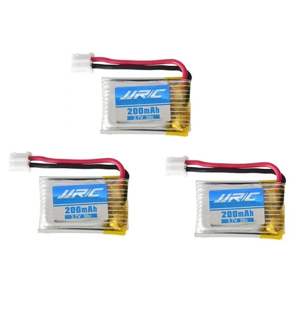 3.7V 200mah 30C LIPO Battery For JJRC H36 H36F E010 E010C E011 E013 NH010 RC Quadcopter Mini Drone Spare Parts 2