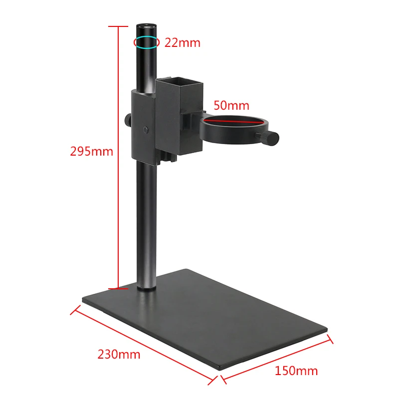 YIZHAN 150X-A50 전자제품용 디지털 현미경 60MP/48MP/13MP HD 카메라 조정 가능한 줌 렌즈 소형 금속 베이스 수리 도구